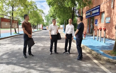 筑牢安全防线 护航校园发展——市人社局领导莅临我校检查校园安全生产工作